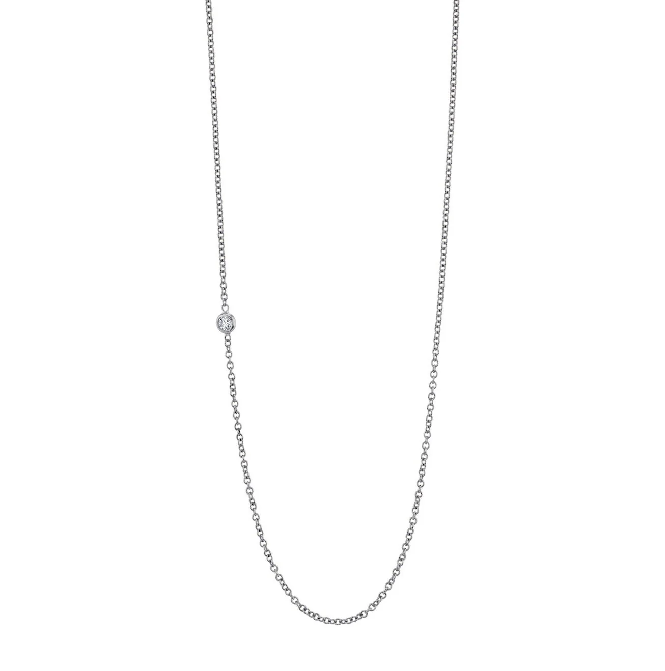 Diamond Kiss Necklace - Image 3