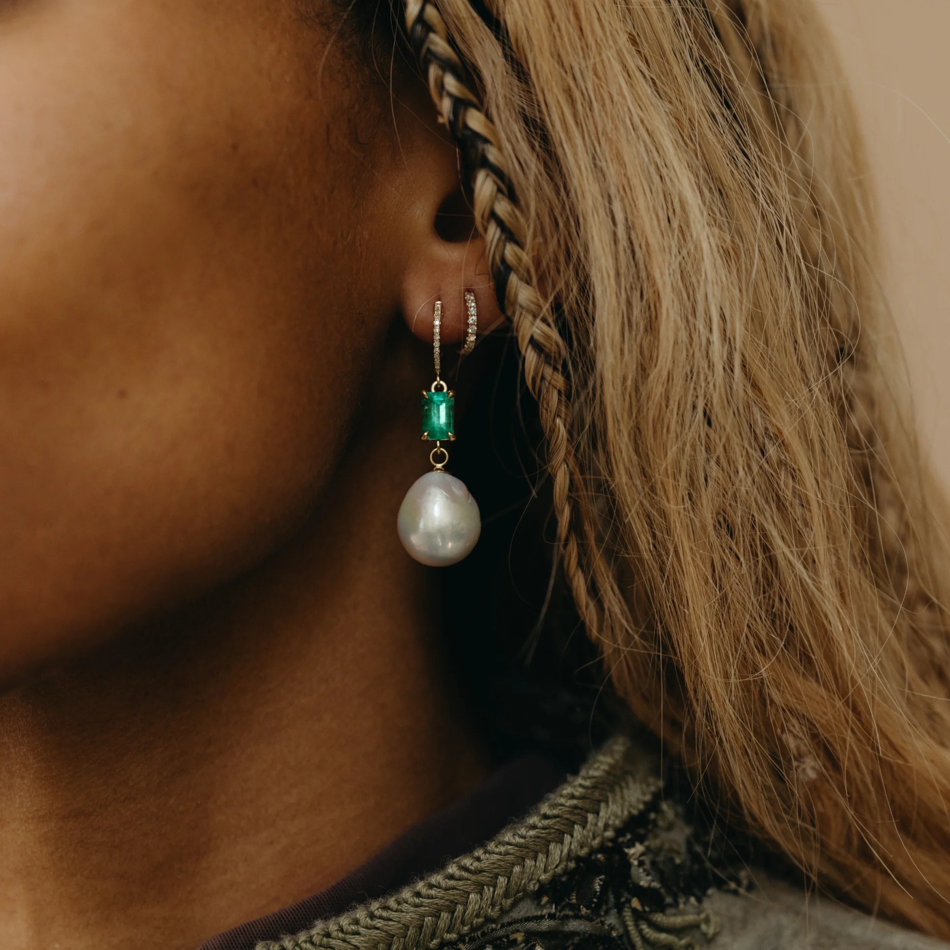 Emerald Pearl Drops - Image 3