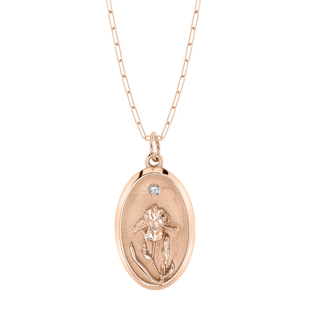 February Birth Flower Charm - Image 6