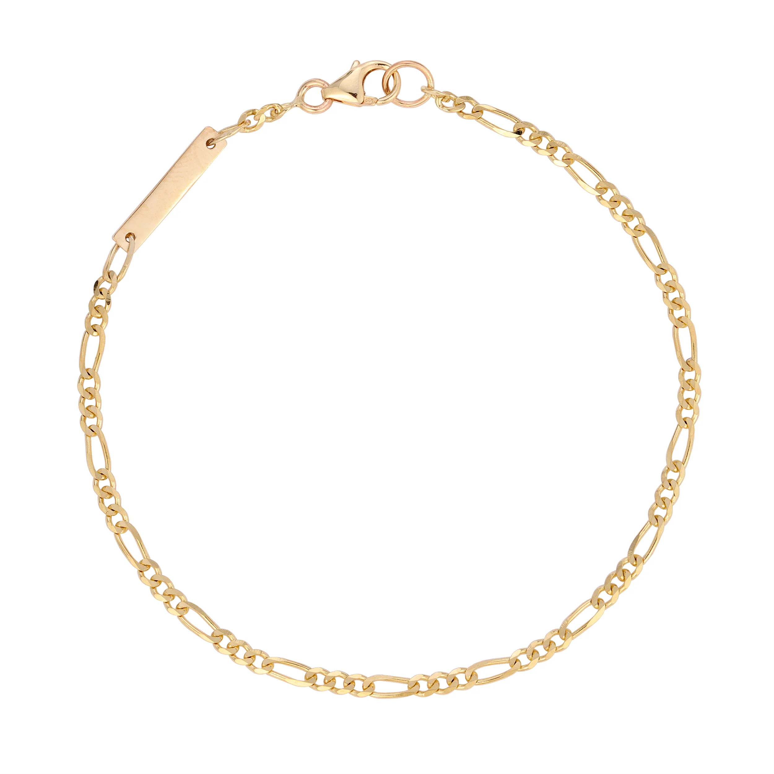 Figaro Chain Bracelet - Image 4