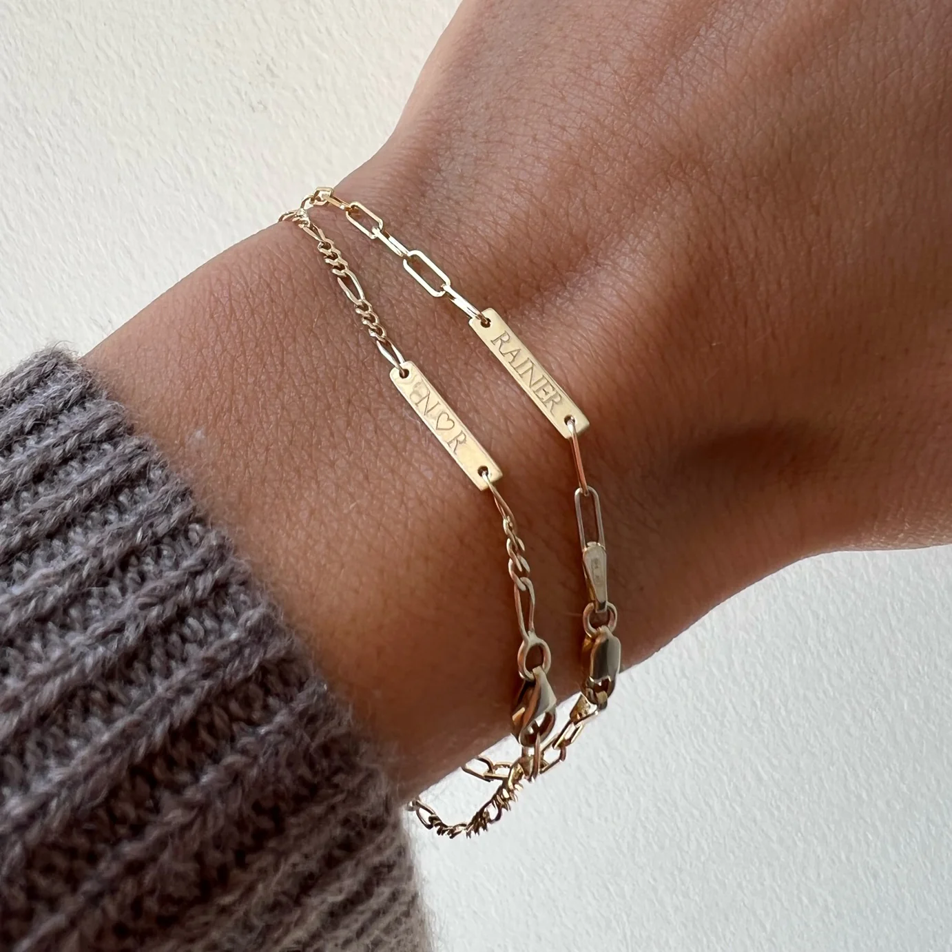 Figaro Chain Bracelet - Image 5