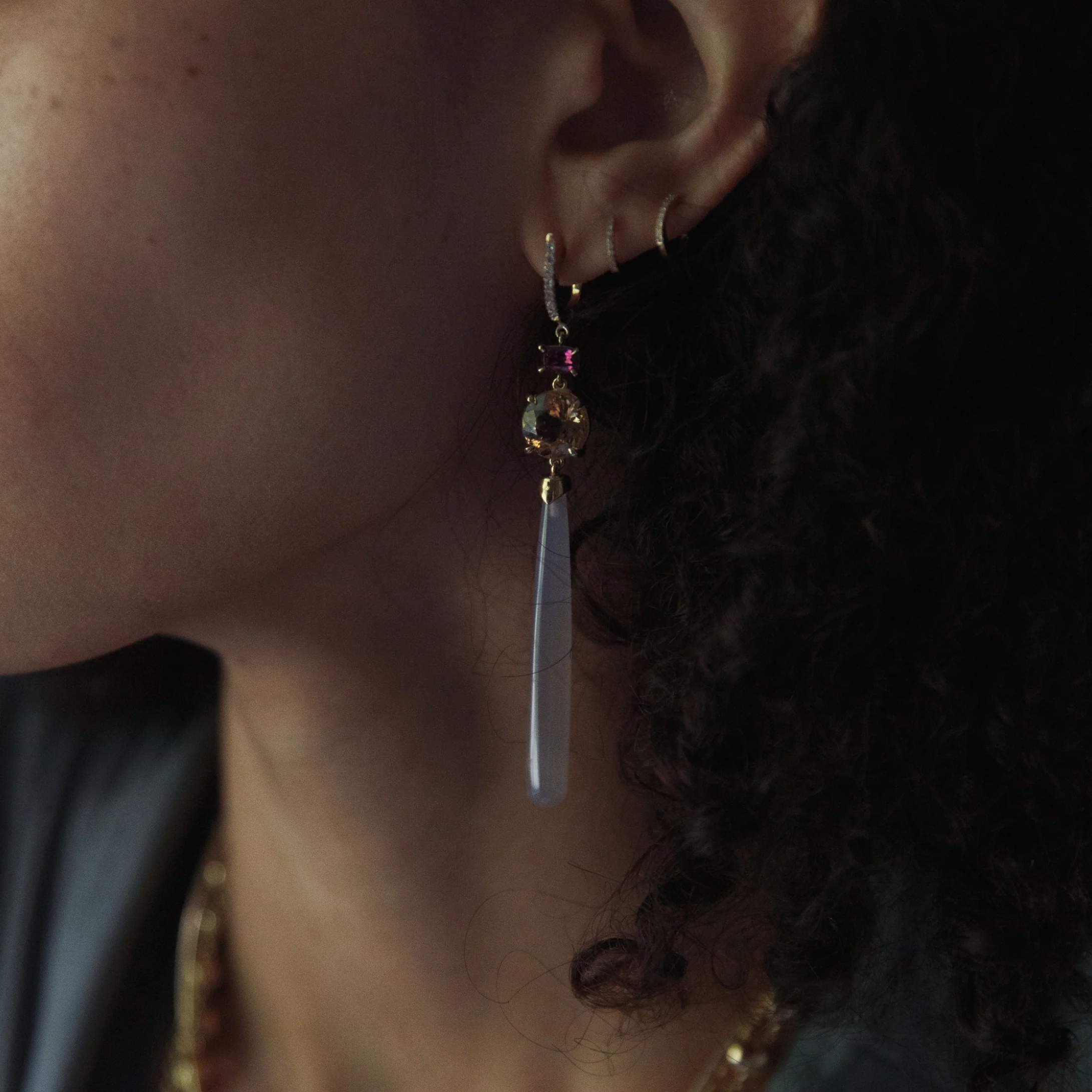 Garnet, Citrine & Agate Drops - Image 5