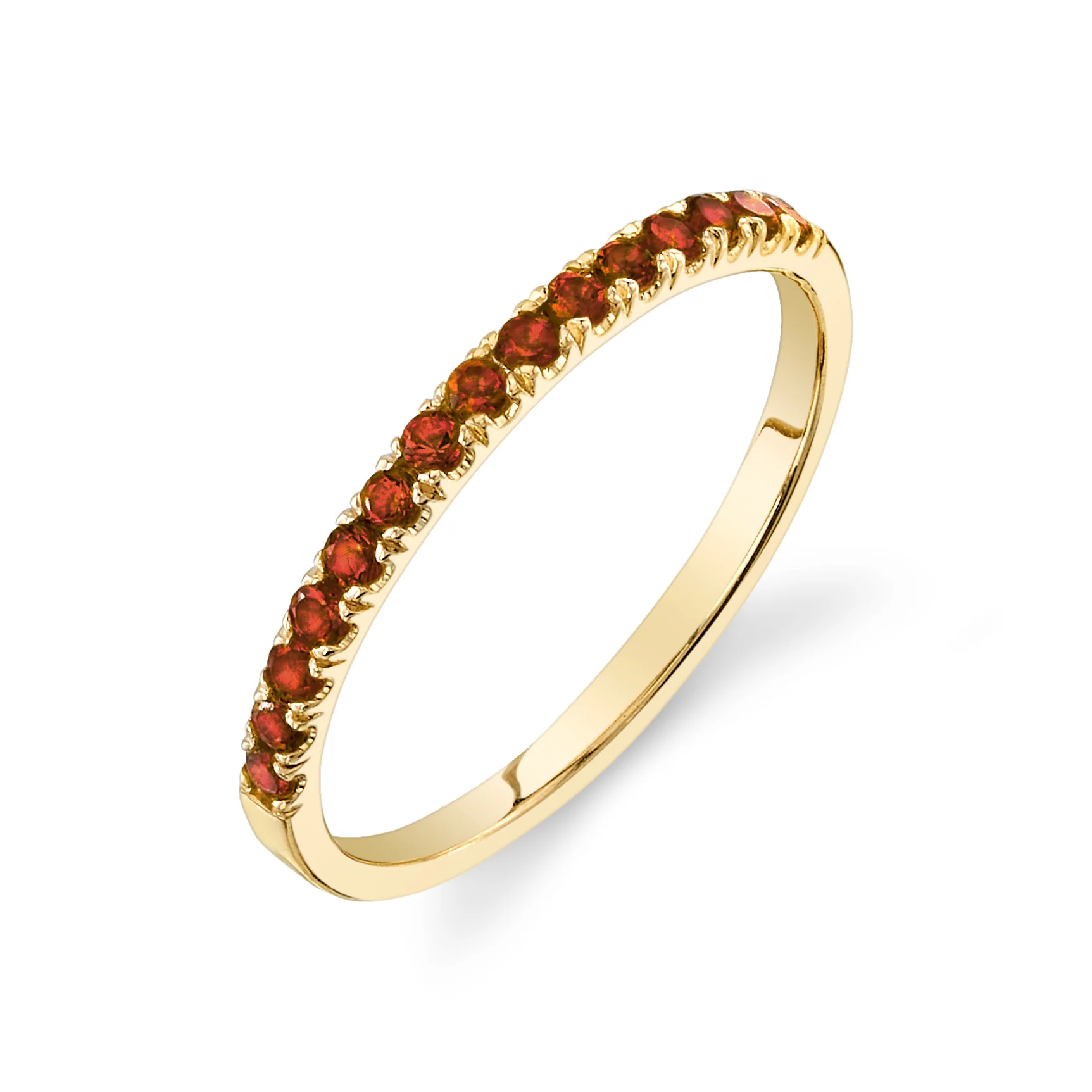 Garnet Pavé Ring