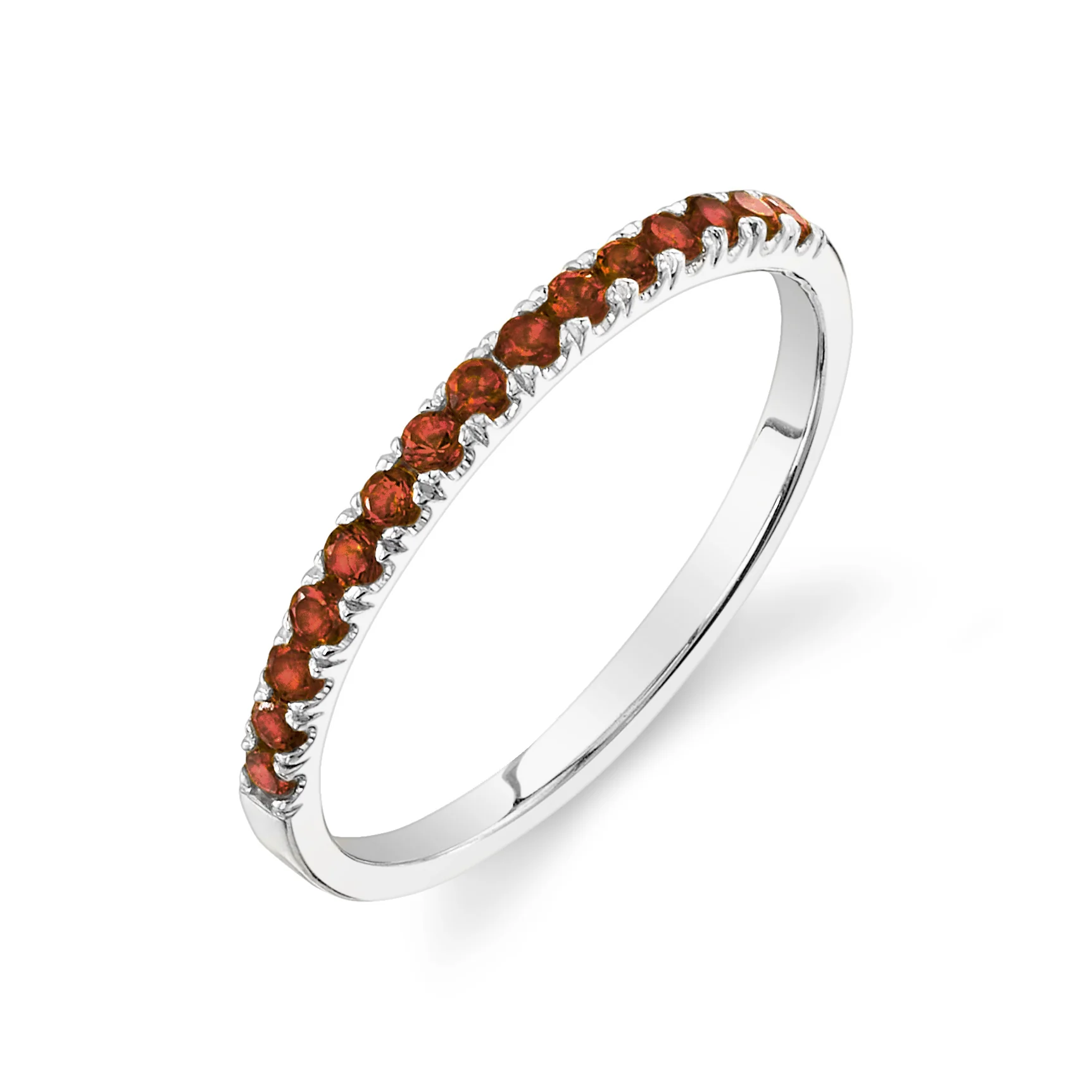 Garnet Pavé Ring - Image 3