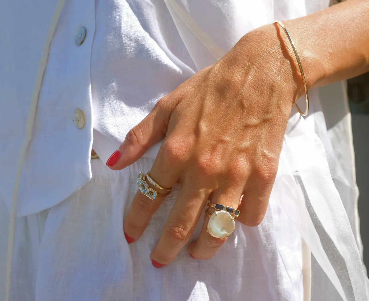 Gold Bangle - Image 3