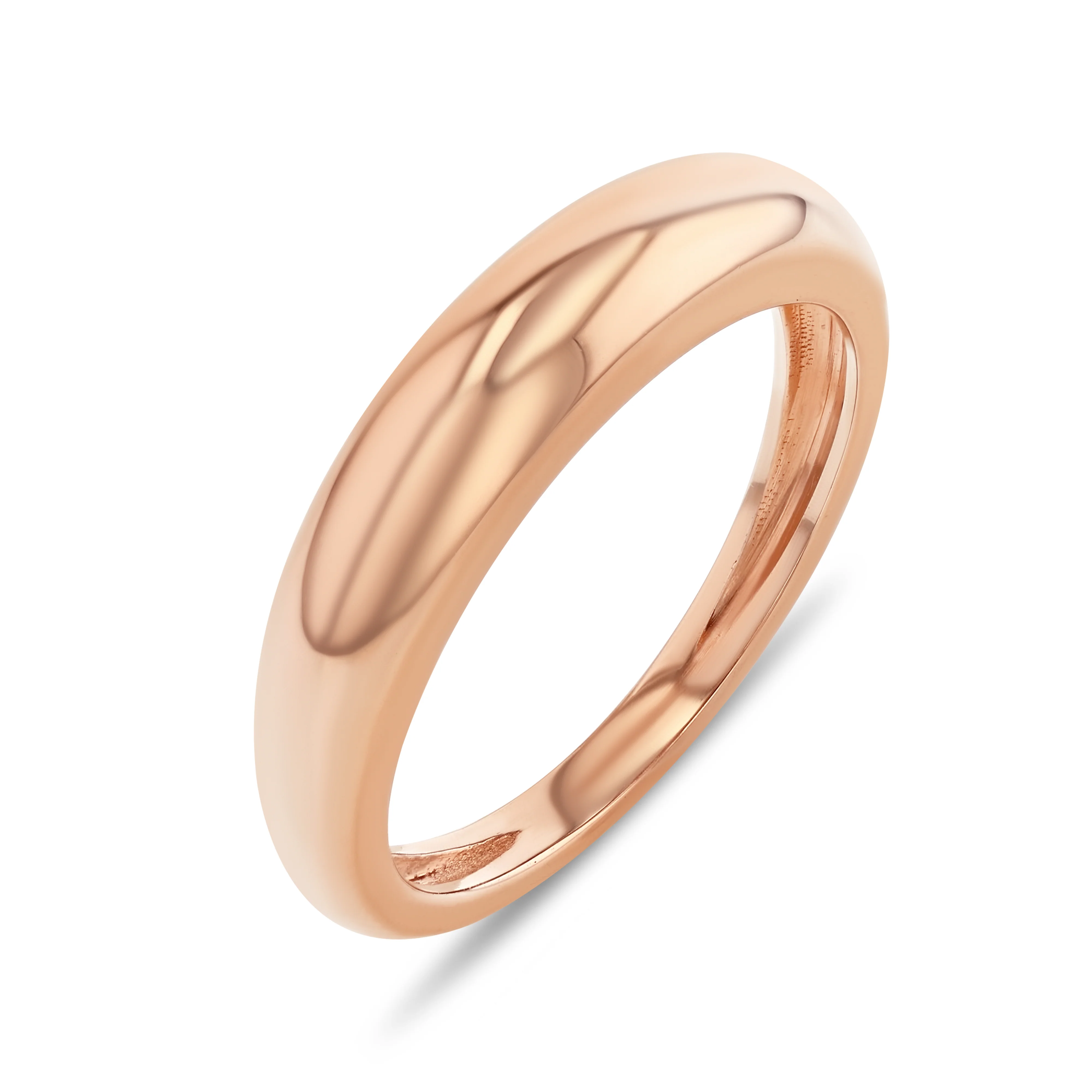 Gold Dome Ring - Image 5