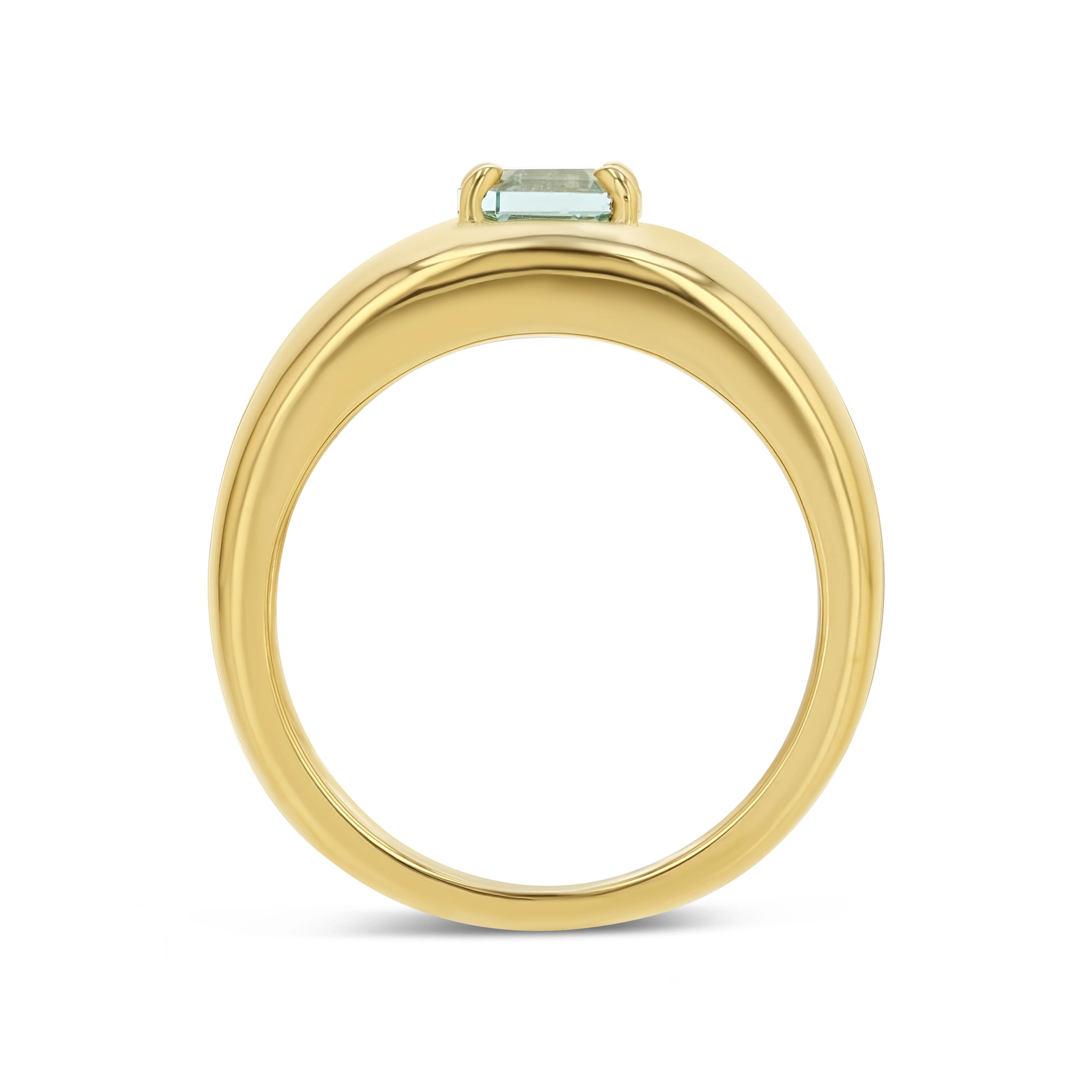 GREEN BERYL CLOUD RING - Image 4
