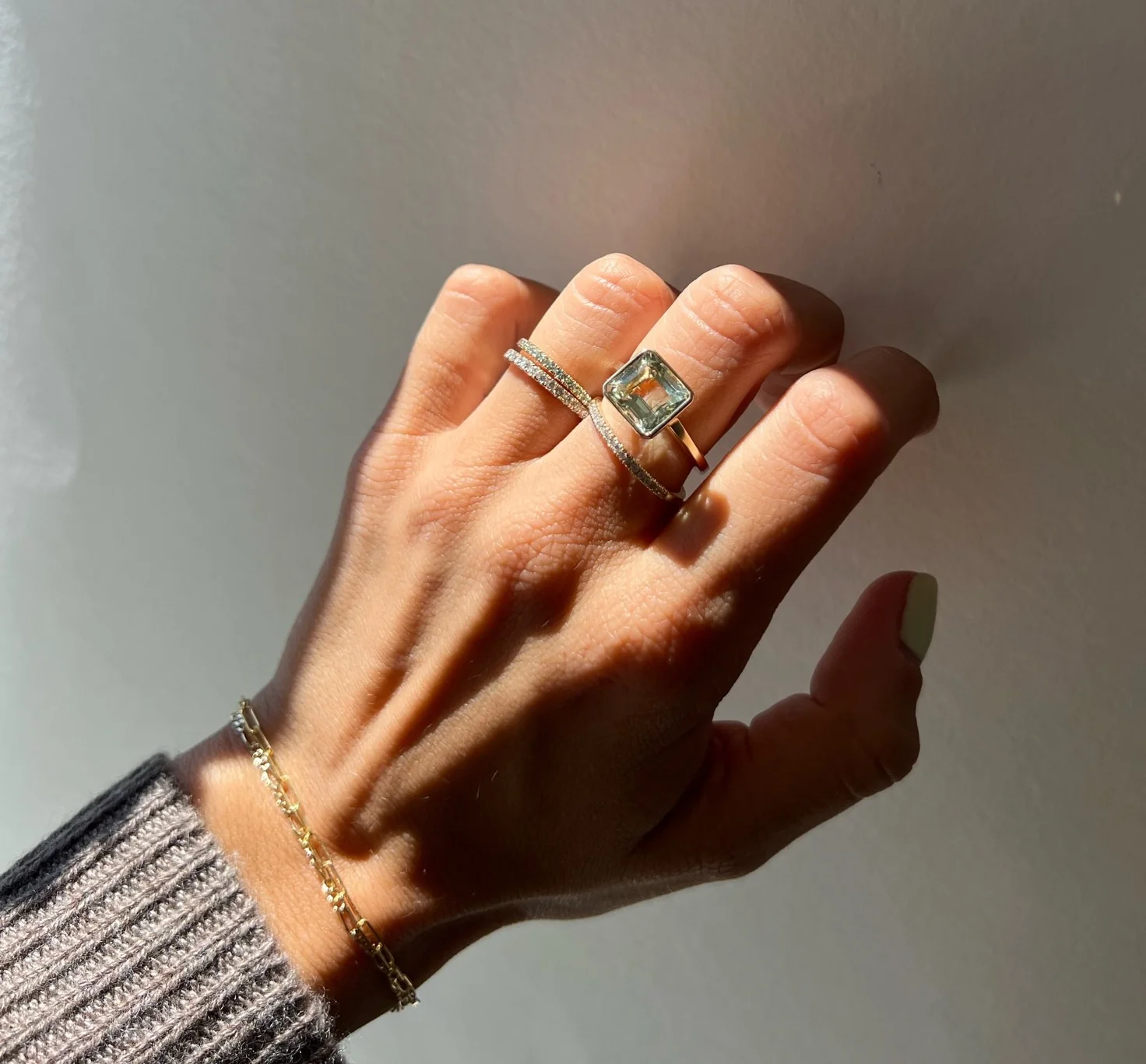 Green Beryl Ring - Image 4