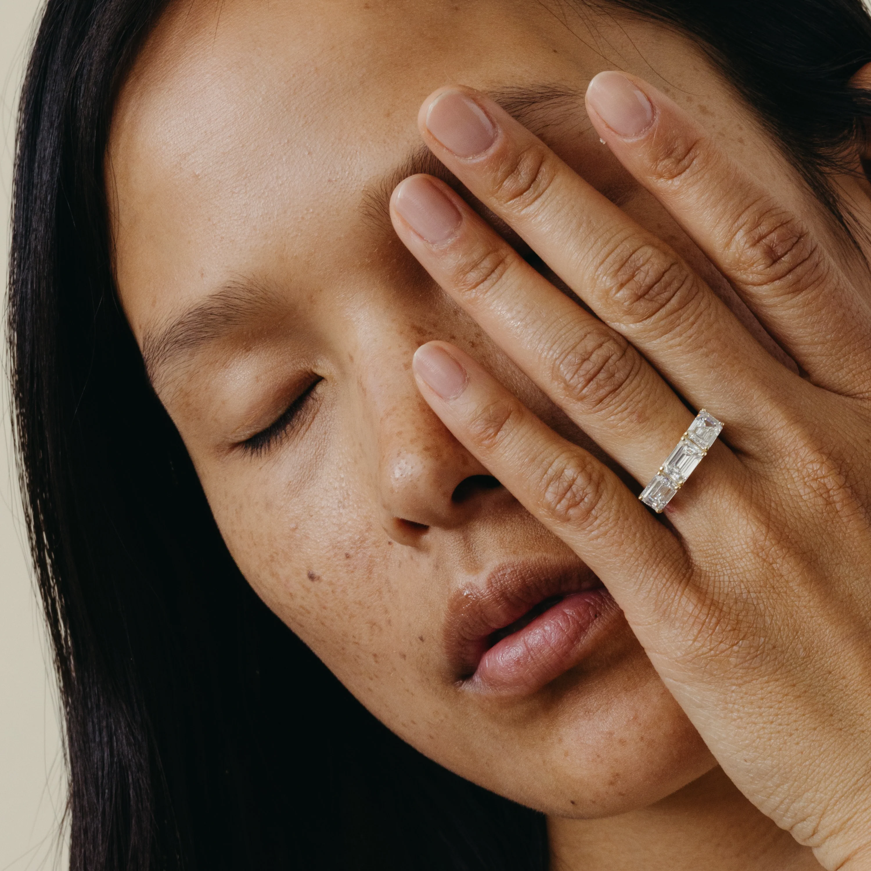 Lab Diamond Rosa Ring - Image 3