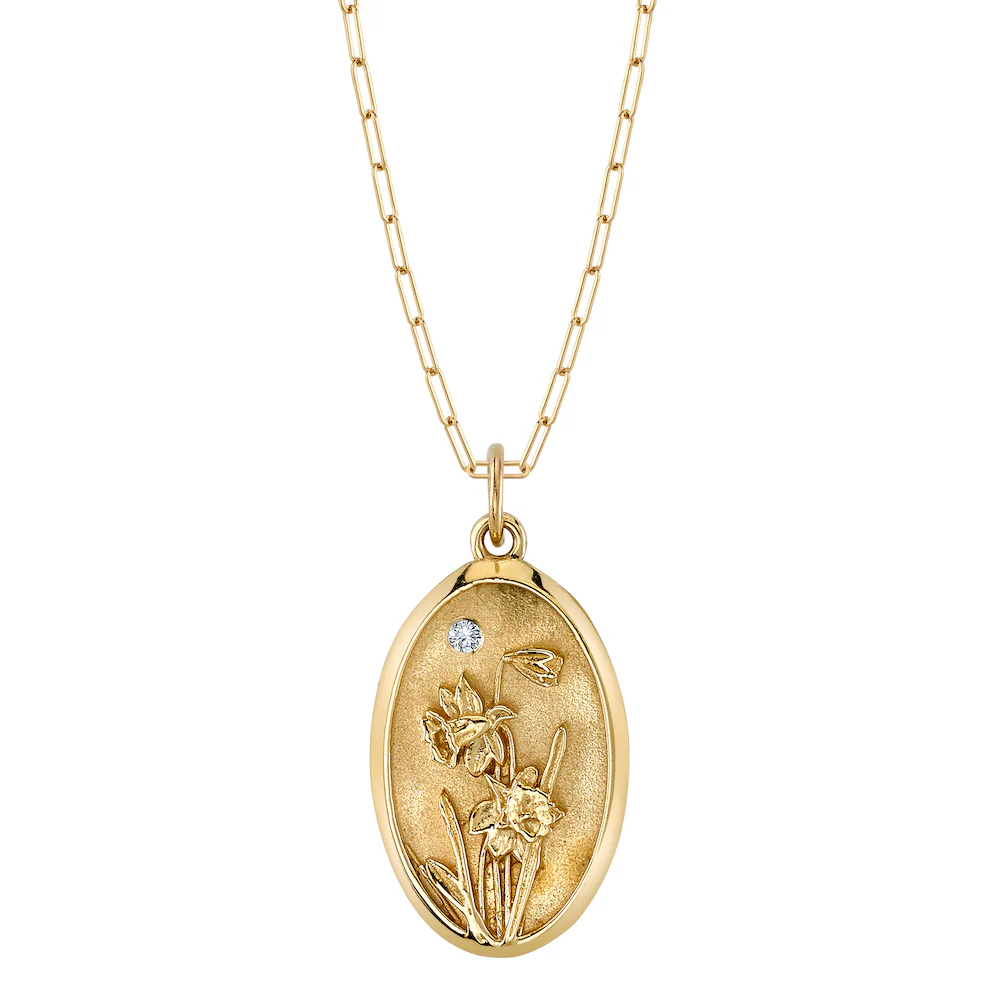 March Birth Flower Charm - Image 3