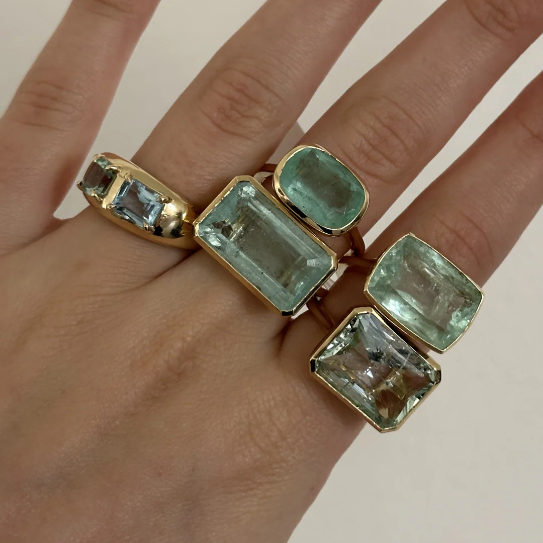 15.73ct Aquamarine Bezel Ring - Image 4