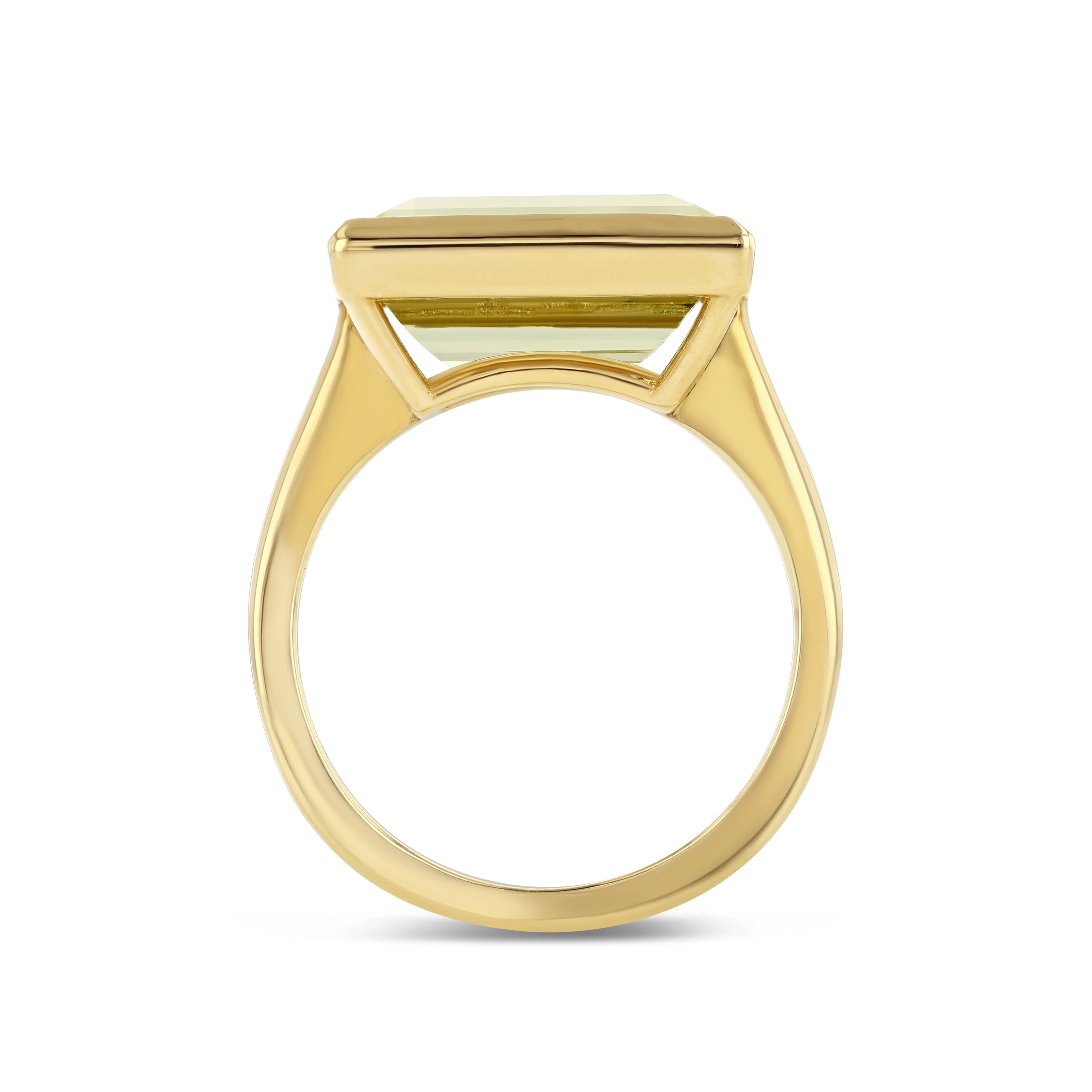 PERIDOT BEZEL SET RING - Image 2