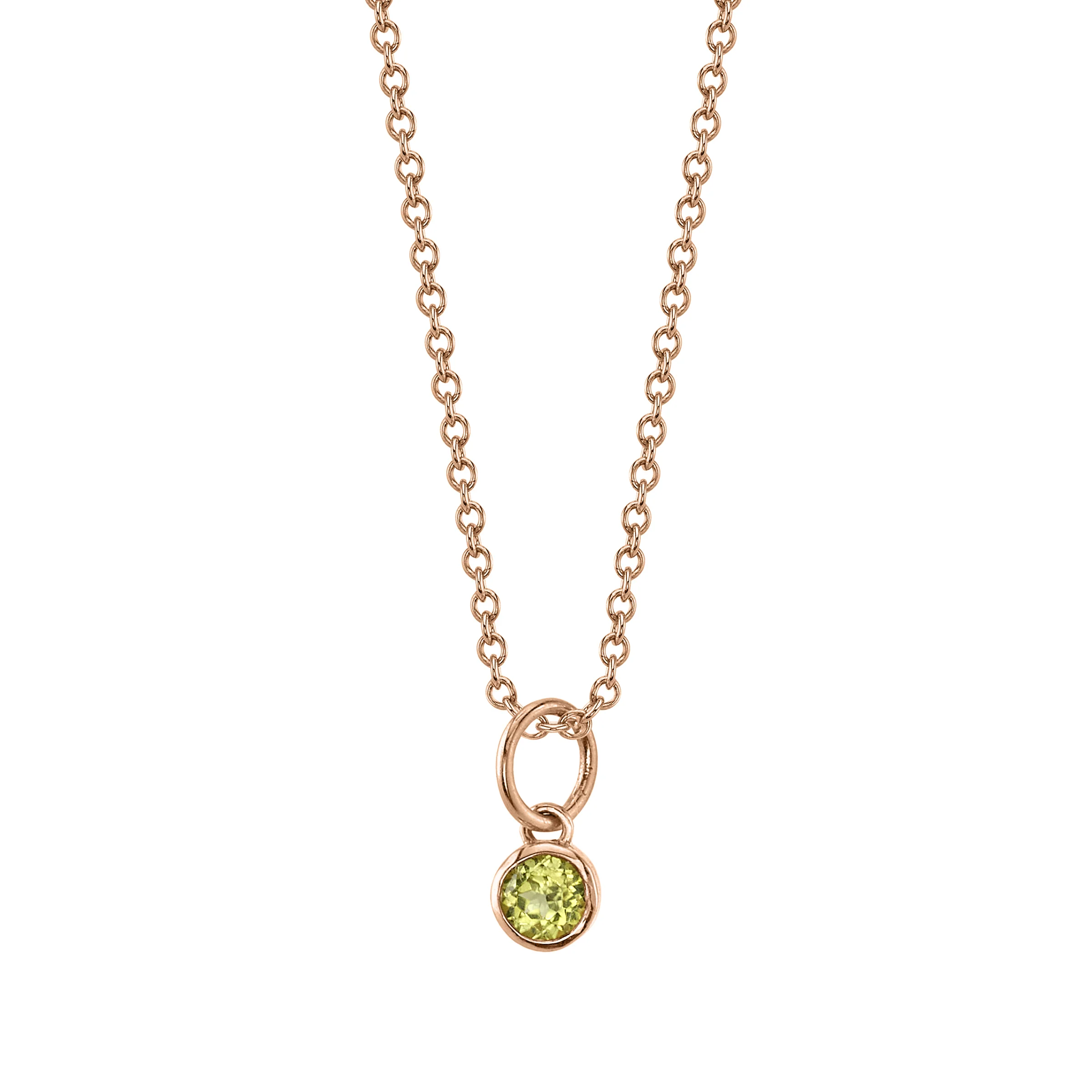 Peridot Birthstone Charm - Image 3