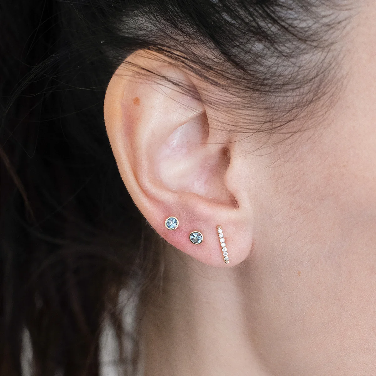 Peridot Birthstone Earrings - Image 5
