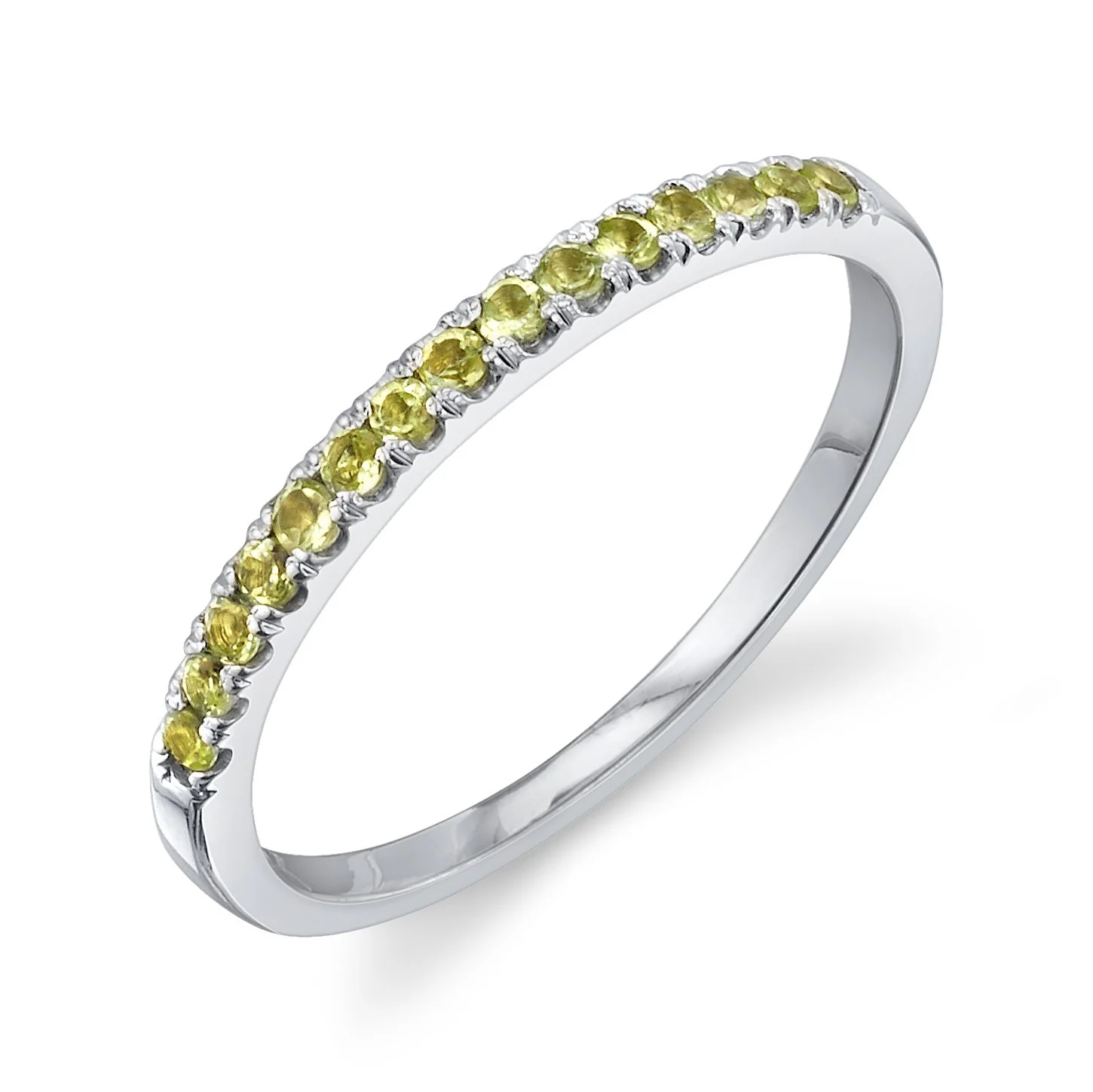 Peridot Pavé Ring - Image 3