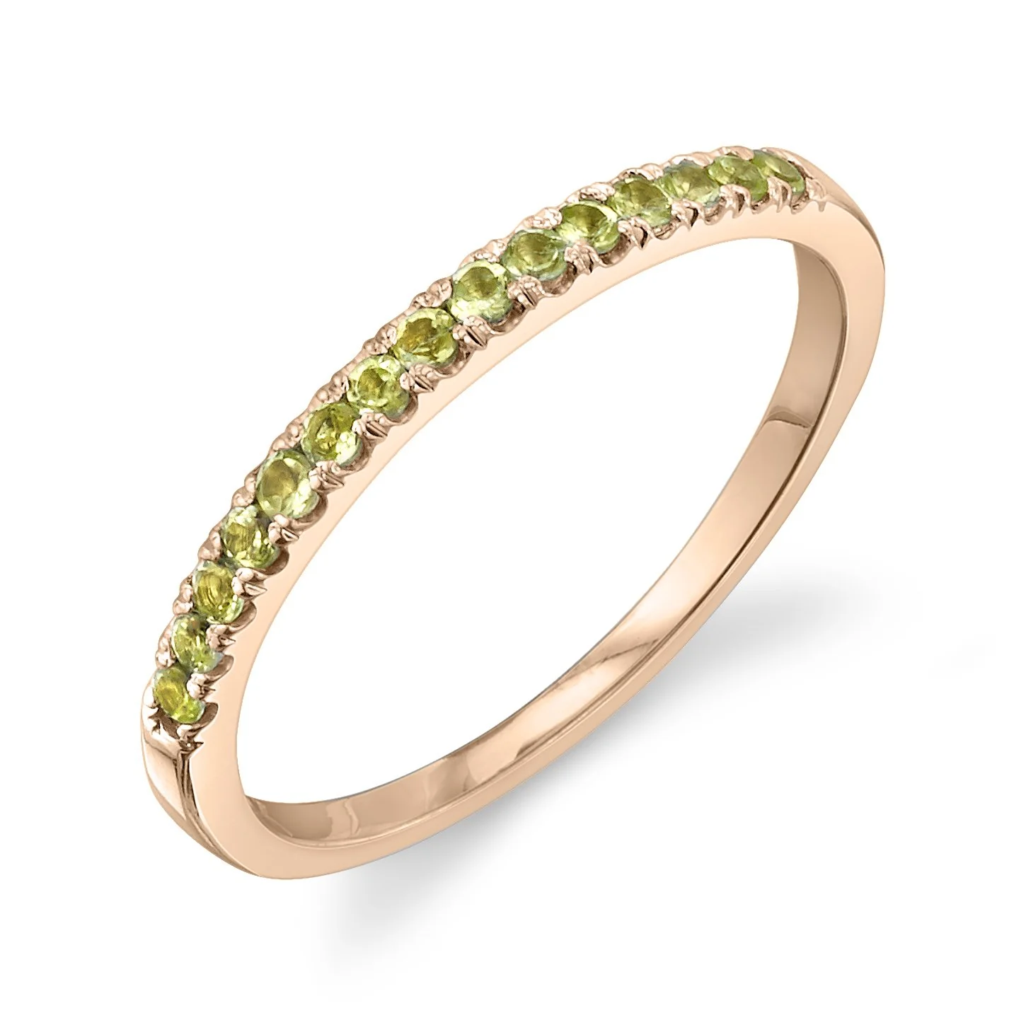 Peridot Pavé Ring - Image 4