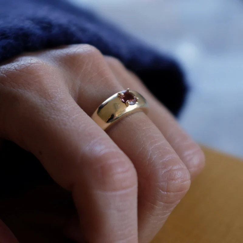 Topaz Petite Cloud Ring - Image 5