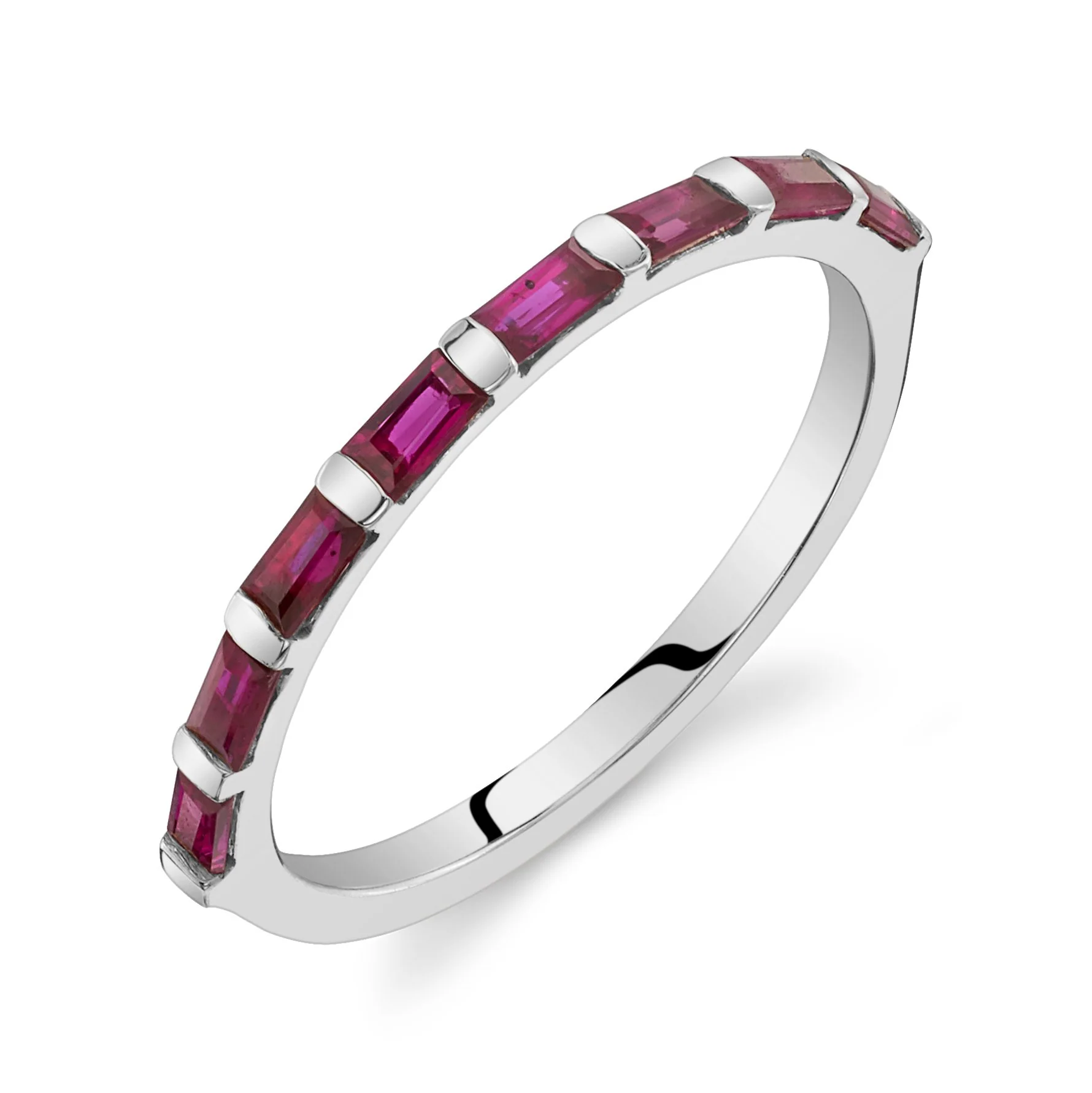 Ruby Baguette Ring - Image 3