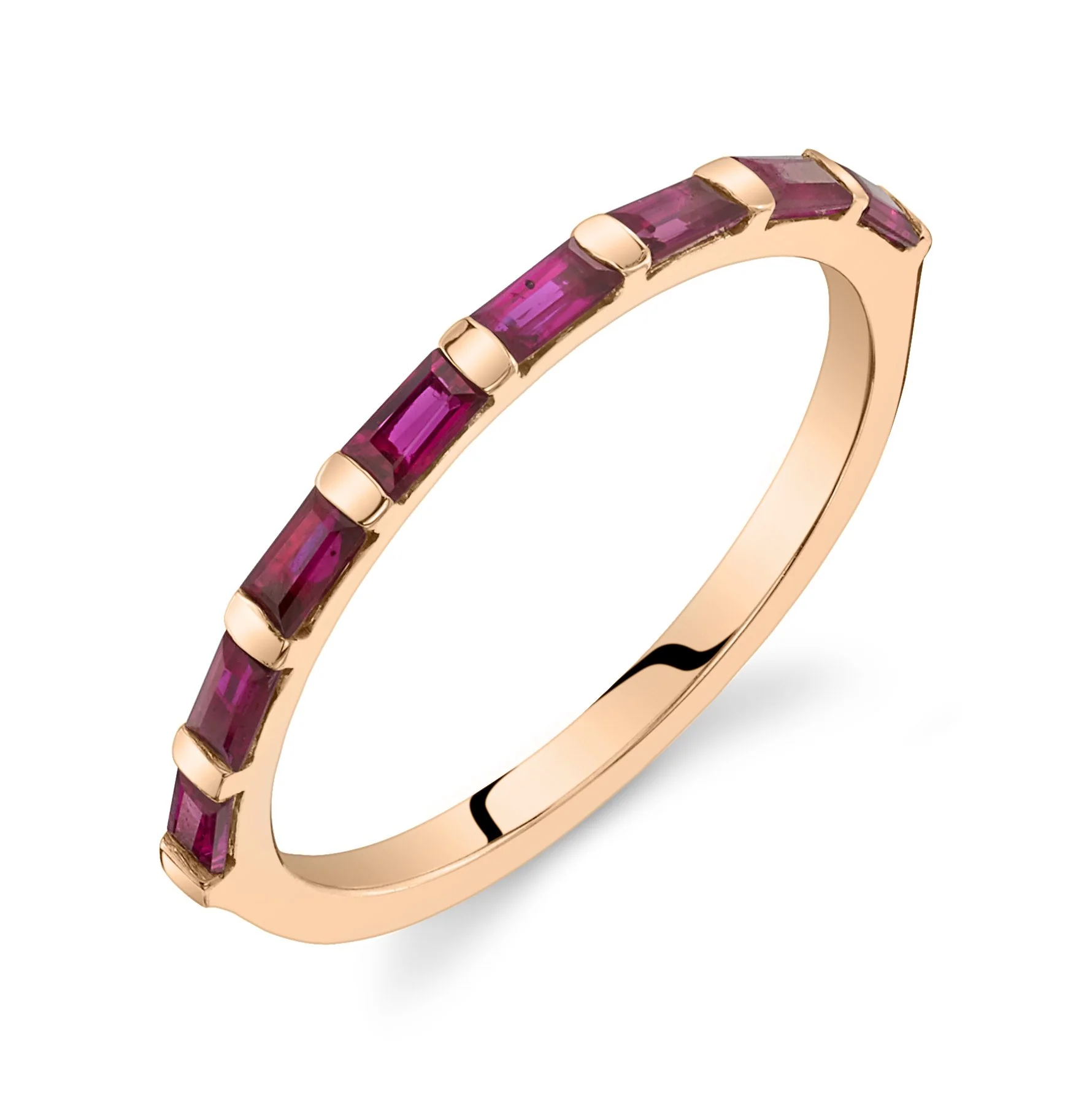 Ruby Baguette Ring - Image 4