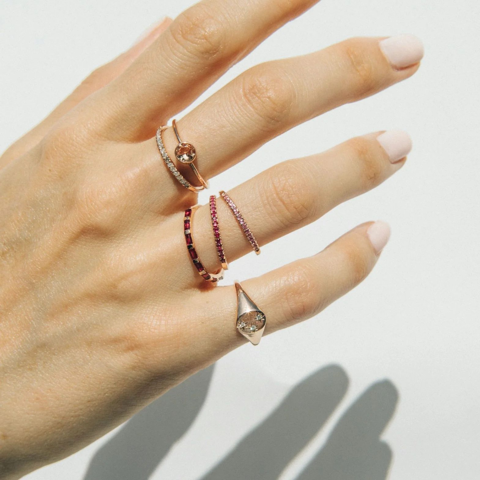 Ruby Baguette Ring - Image 5