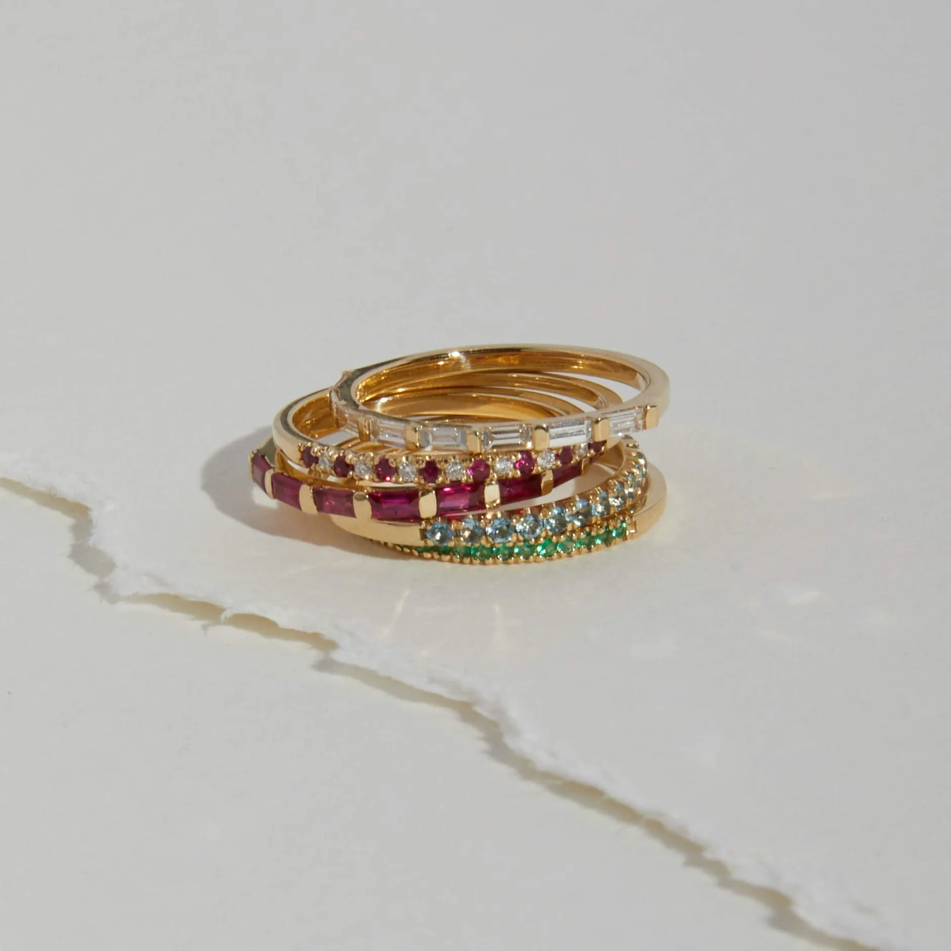 Ruby Baguette Ring - Image 6