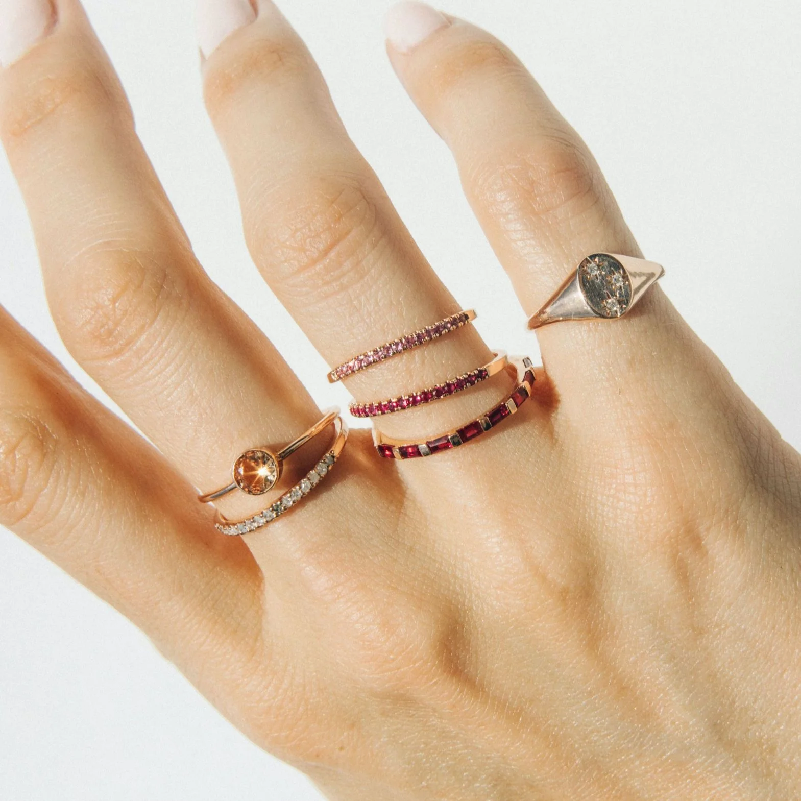 Ruby Baguette Ring - Image 7