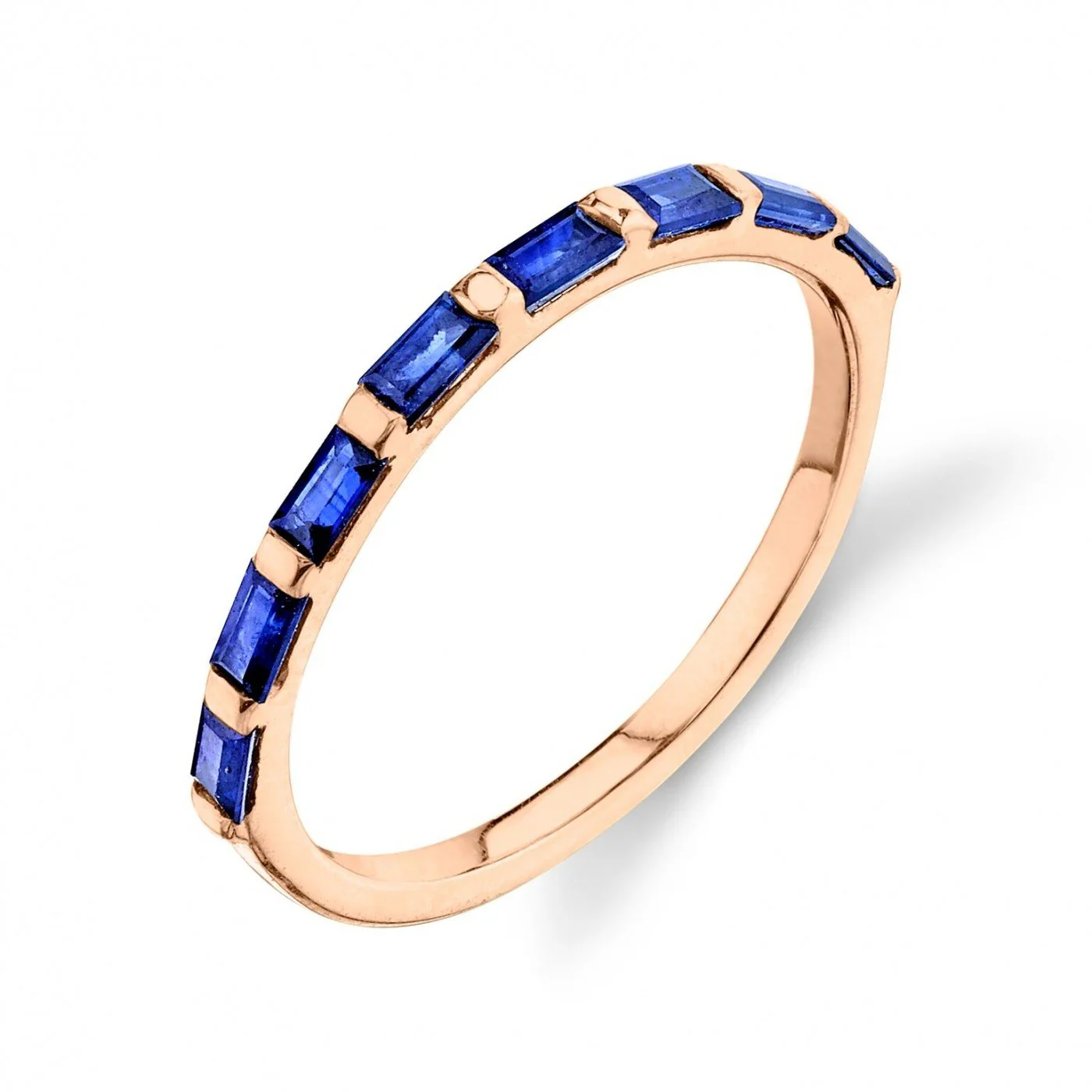 Sapphire Baguette Ring - Image 4