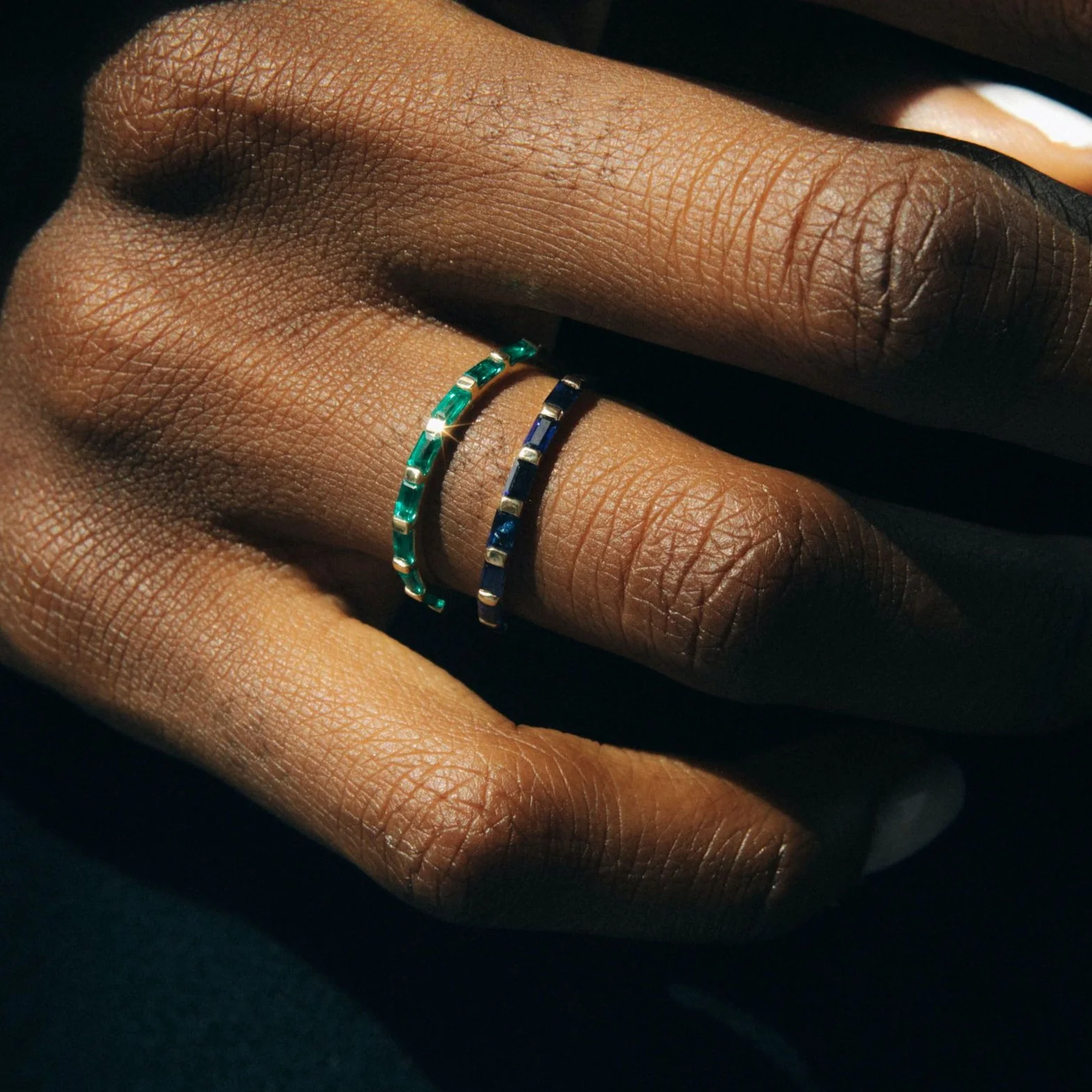 Sapphire Baguette Ring - Image 6