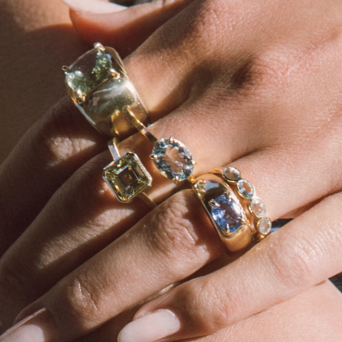 Sapphire Cloud Ring - Image 2