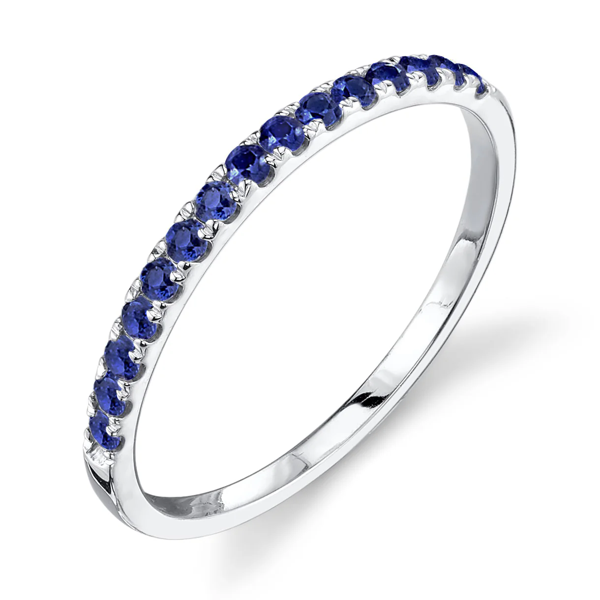 Sapphire Pavé Ring - Image 3