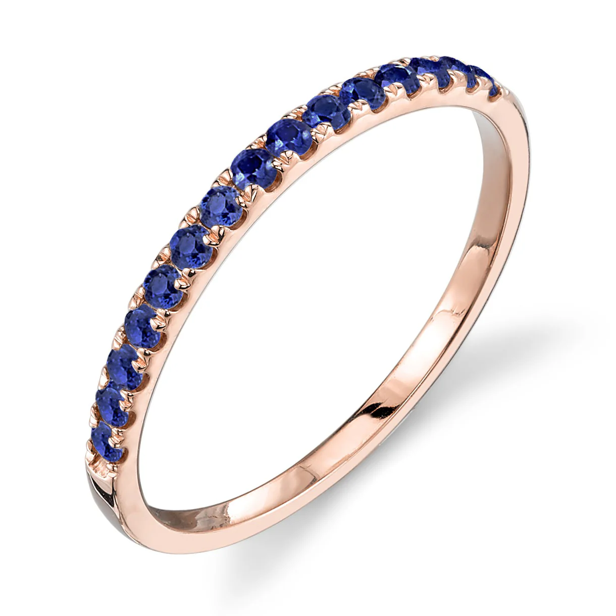 Sapphire Pavé Ring - Image 4