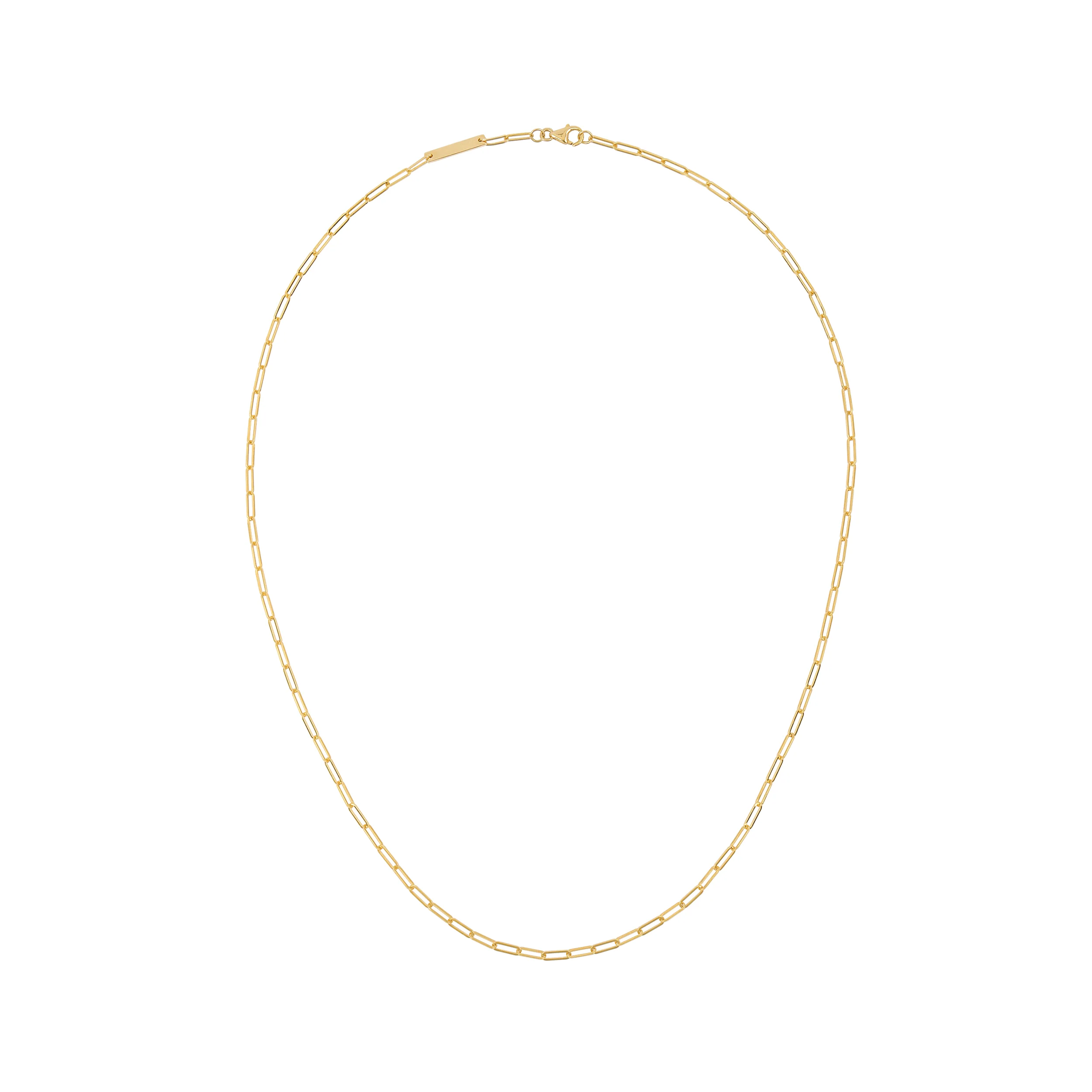Staple Chain Necklace - Image 3