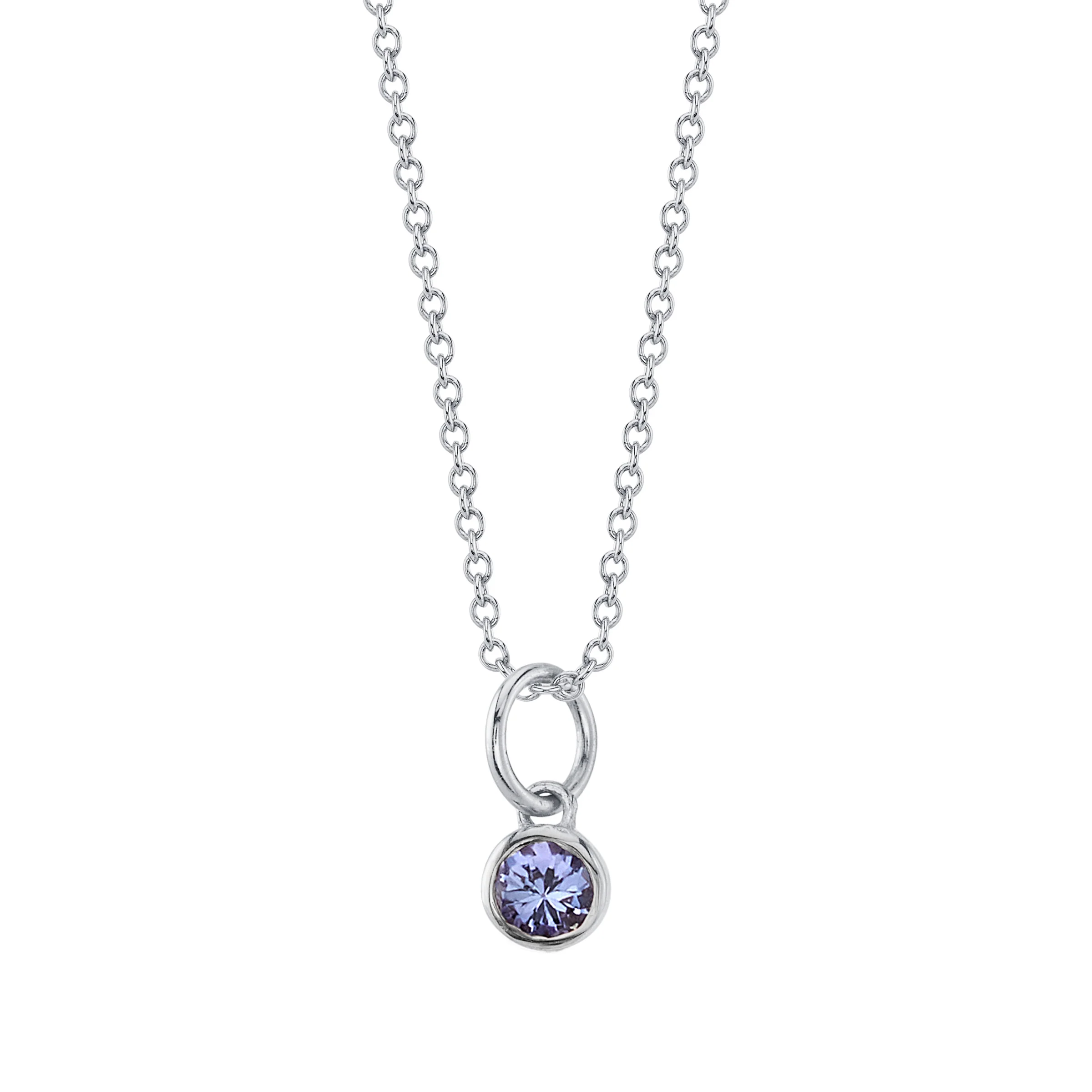 Tanzanite Birthstone Charm - Image 3