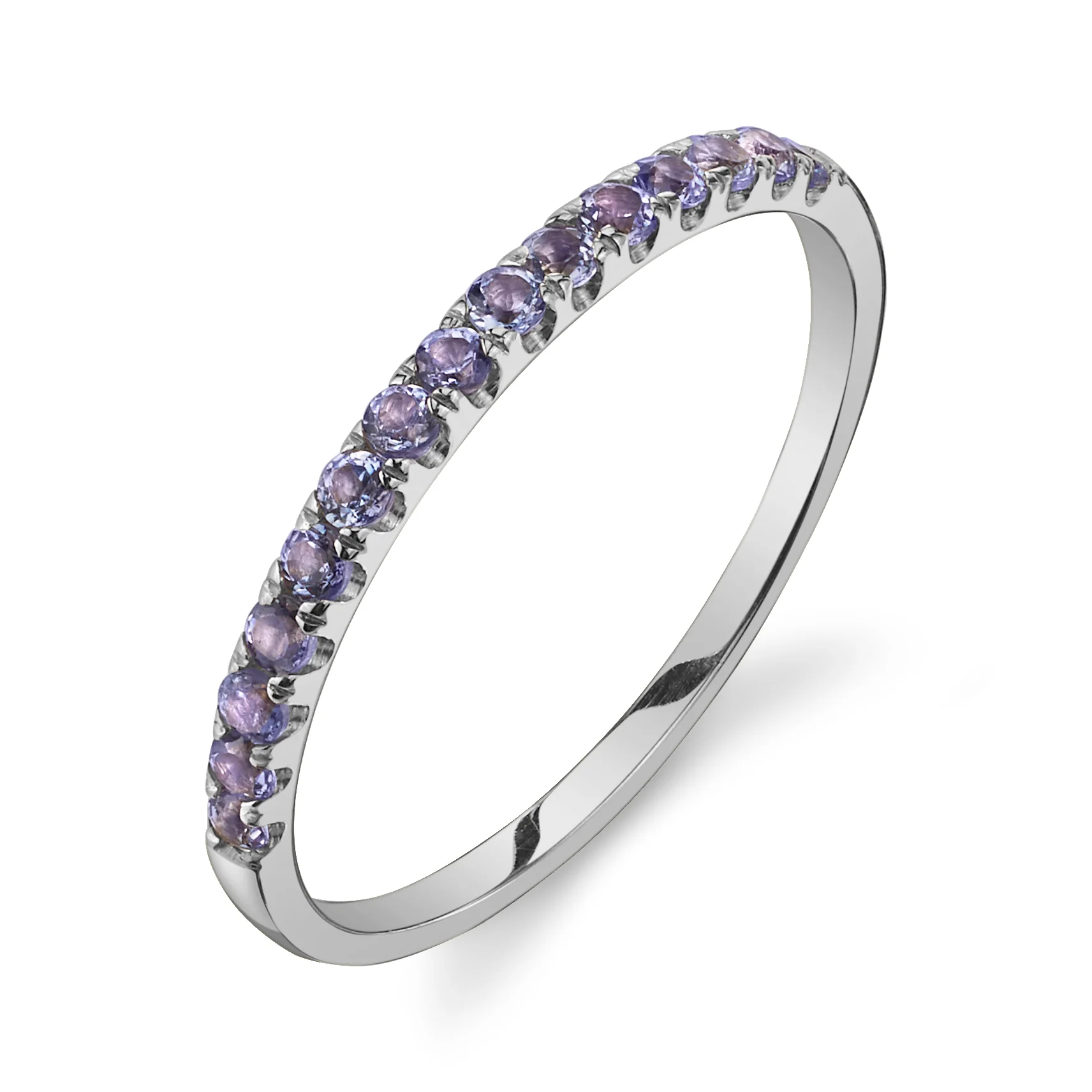 Tanzanite Pavé Ring - Image 4