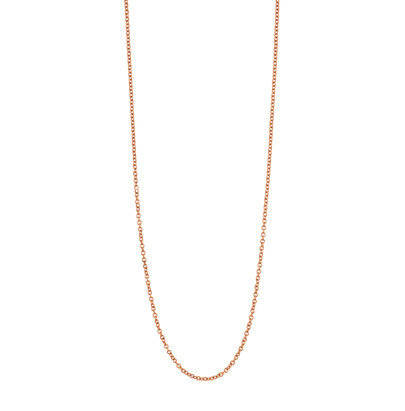 Thin Cable Chain Necklace - Image 5