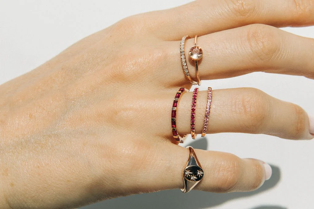 Three Star Signet Ring - Image 5
