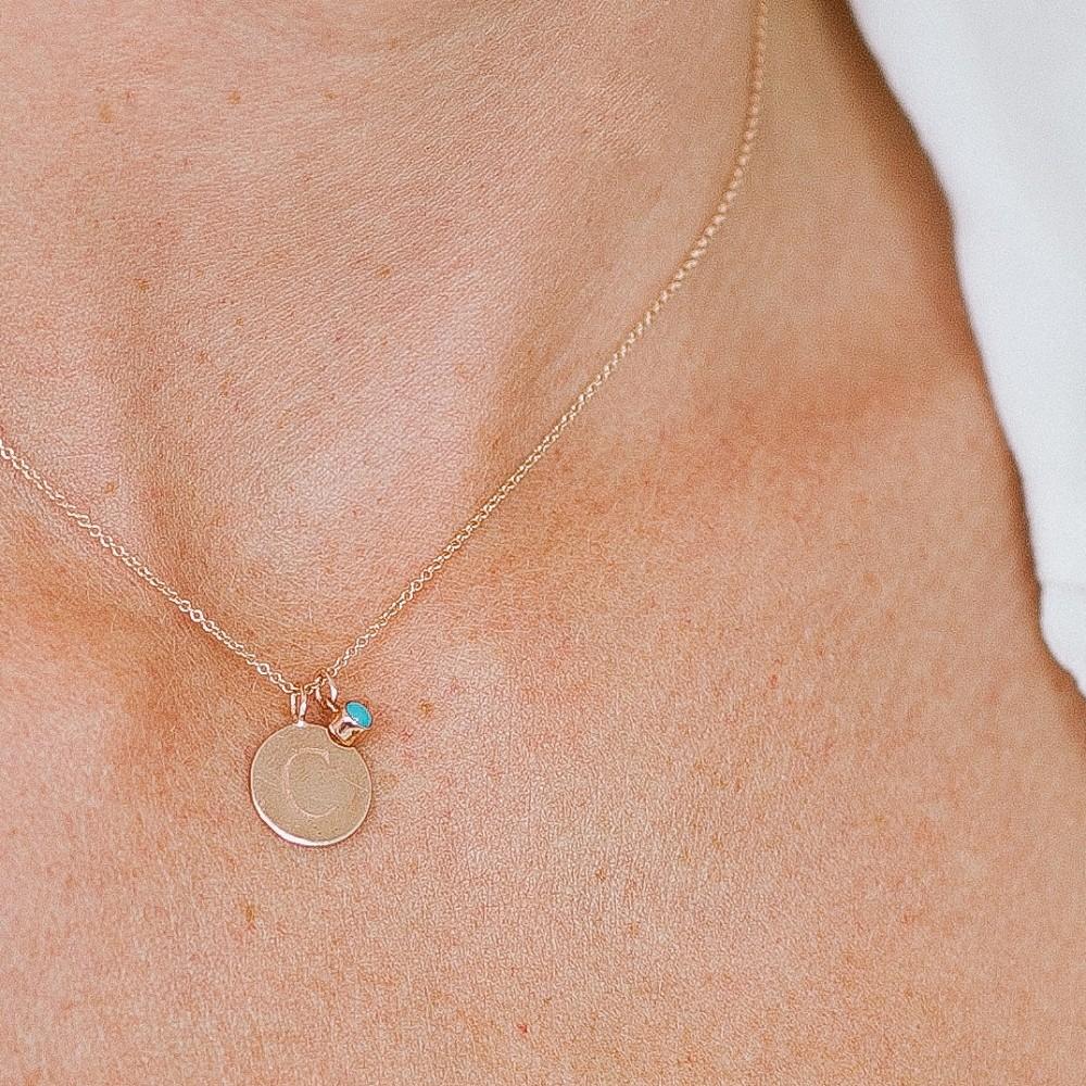 Turquoise Birthstone Charm - Image 5